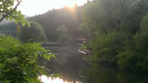 Floßanlände in Schnappenhammer