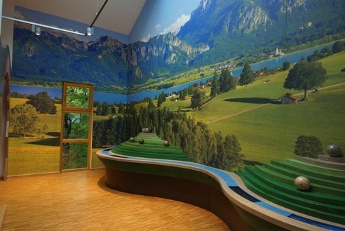 Ausstellungsraum Geologie - Walderlebniszentrum