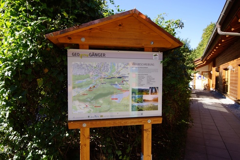 Start und Info Punk Walderlebniszentrum