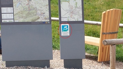 Wandertrilogie-Startplatz an der Alpspitzbahn