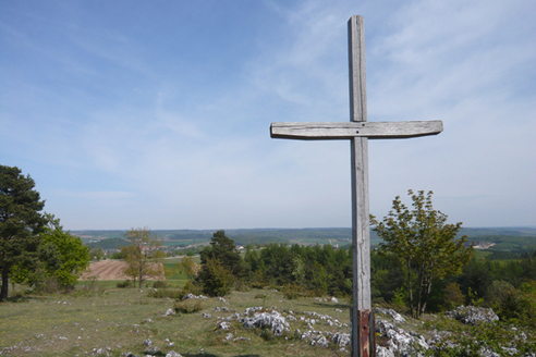 Gipfel am Bocksberg.