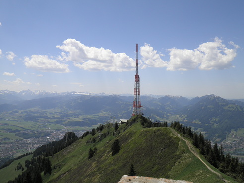 Sendemast des Bayerischen Rundfunks