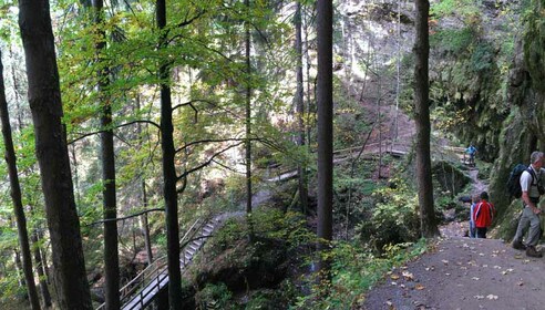 Kessel des Hinanger Wasserfalls