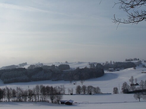Blick auf Sportplatz