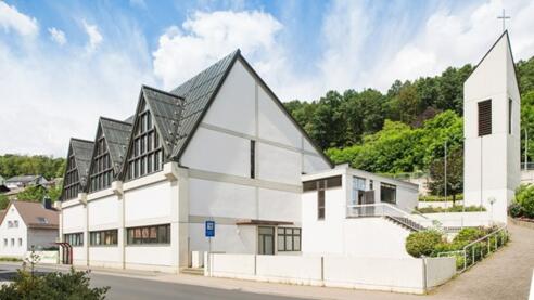St. Barbara Kirche Leidersbach OT Ebersbach