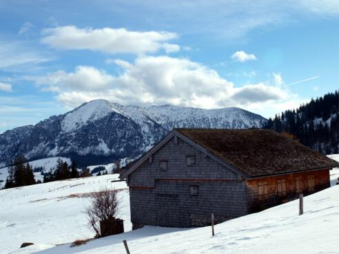 Labenberg Almhütte1400 m