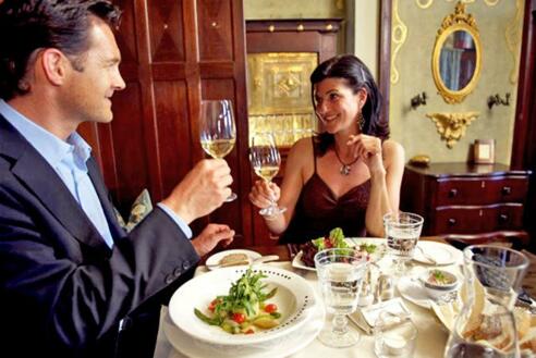 Abendessen im Stadtgasthaus