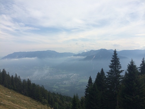 Schöne Aussicht bei Zwieselalm
