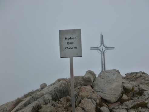 vom Ausstieg ist es nicht mehr weit auf den Gipfel