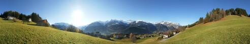 Bartholomäberg Montafon Panorama