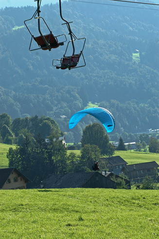 Sessellift auf die Niedere