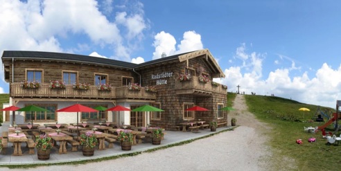 Radstädter Hütte im Sommer