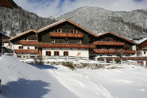 Alpengasthof Hotel Hohe Burg im Winter