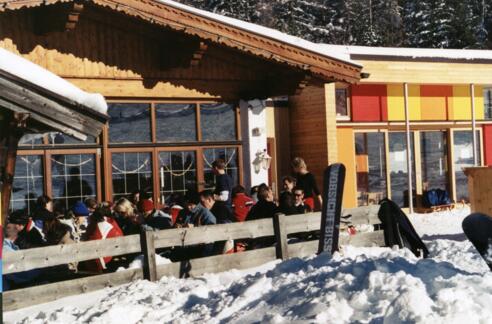 Liftstüberl im Winter