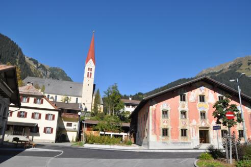 Dorfplatz Holzgau