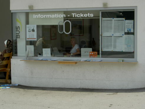 Bushaltestelle Zell am See Postplatz