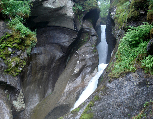 Leitenkammerklamm - ein tosender Wasserall