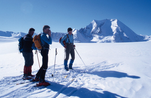 Auf der Aignerhöhe mit Blick auf das Weißeneck
