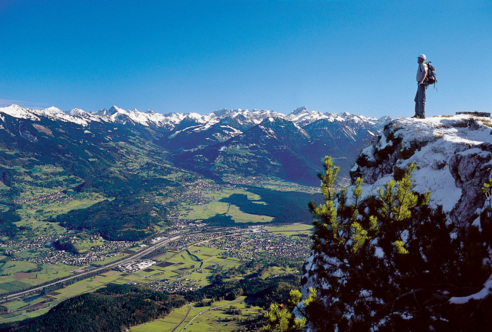 Gurtisspitze, unten Walgau/Nenzing