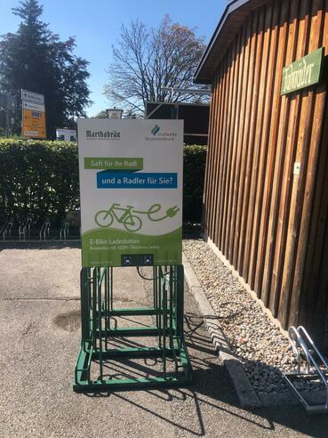 E-Bike Ladestation Marthabräu Wirtshaus und Biergarten