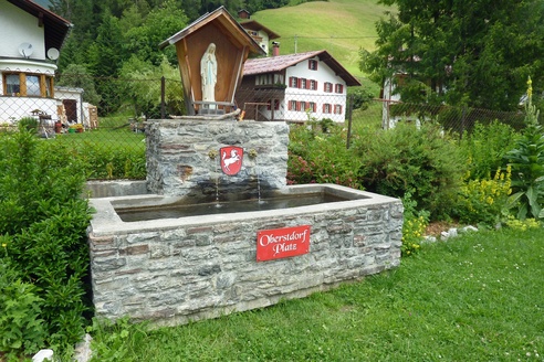 Der Oberstdorf Platz in Holzgau