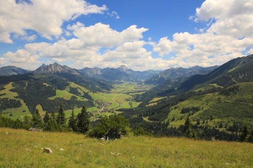 Blick ins Tannheimer Tal