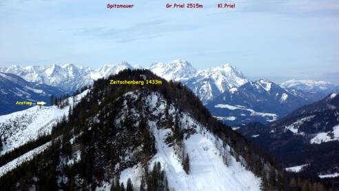 1433m Zeitschenberg vom Astein