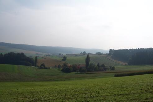 Ausblick bei Fraunöd