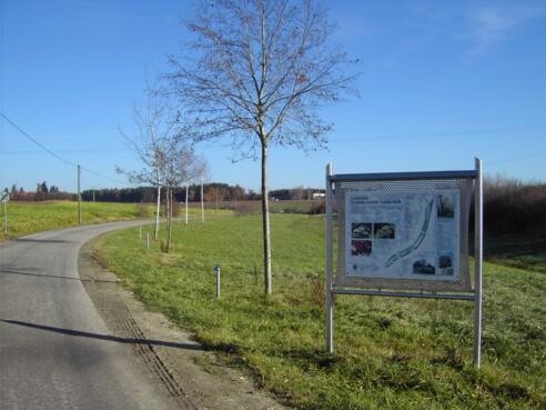 Gehölzlehrpfad bei Heiligenbrunn