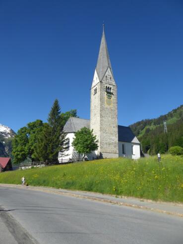 Kirche in Mittelberg