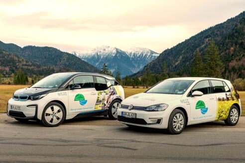 E-Car Sharing im Naturpark