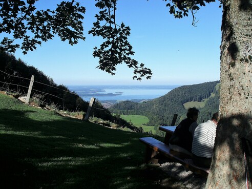 Chiemseeblick von der Sameralm