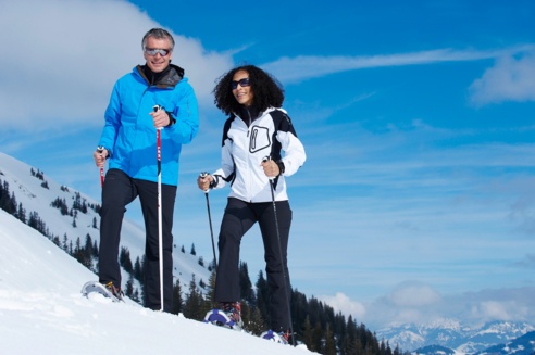 Schneeschuhlaufen am Hochgrat