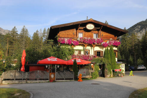 Der Gasthof Waldhäusl in Steinberg.