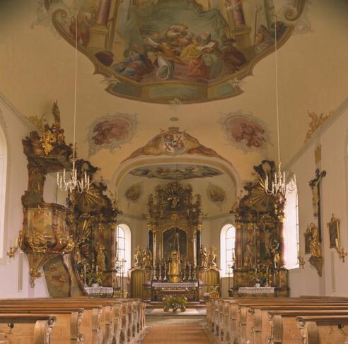 St. Stephan, Pfarrkirche in Hellengerst