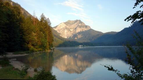Vord. Langbathsee mit Brunnkogel 1708m
