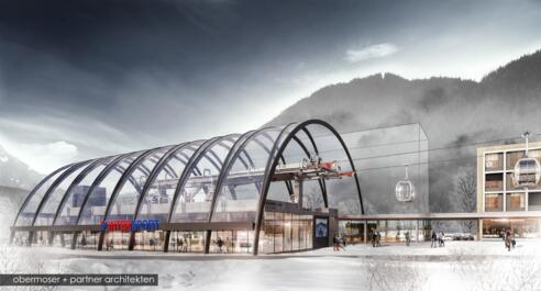 St. Gallenkirch Silvretta Park Talstation (Valisera Bahn)