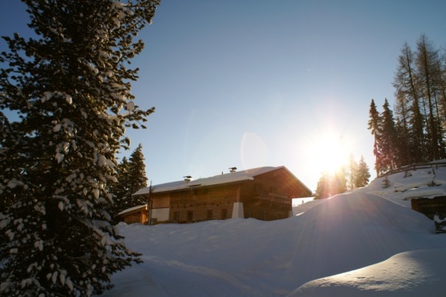 Auffangalm Winter
