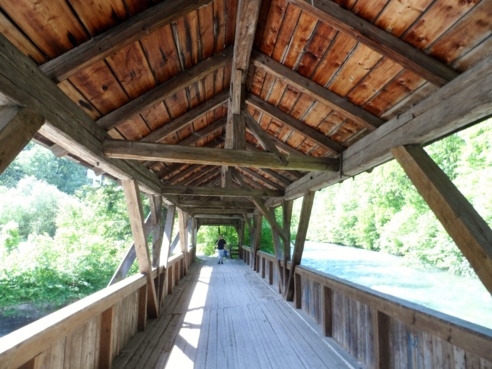 Historischer Triftsteg