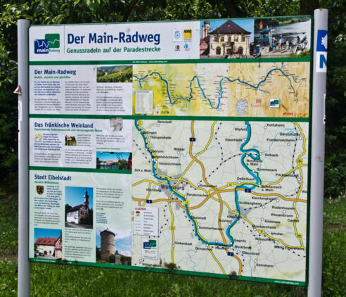 Eibelstadt - Main-Radweg