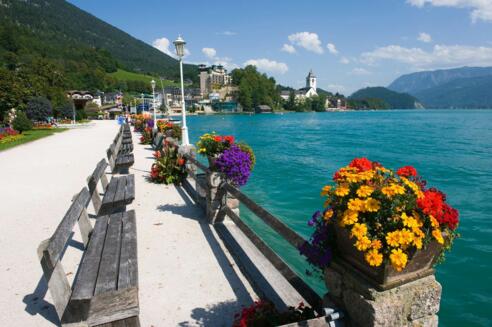Seepromenade St. Wolfgang