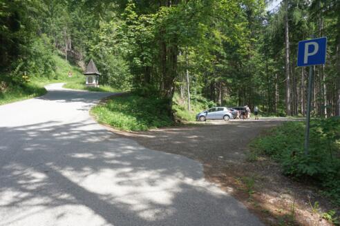 Parkplatz Muttling Kapelle