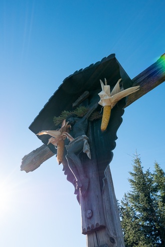 Gipfelkreuz am Strohnschneid