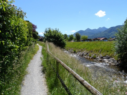 Entlang der Bernauer Achen