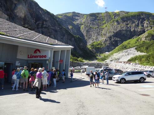 Lünersee-Bahn Talstation