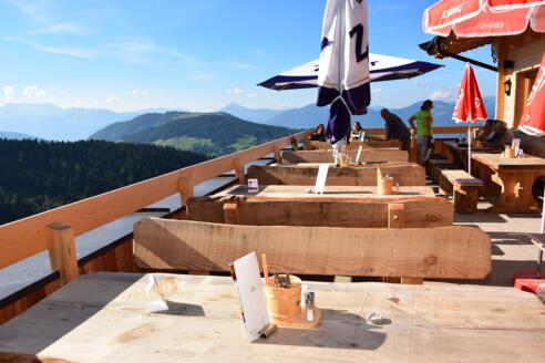 Norderbergalm Wildchönau Terrasse