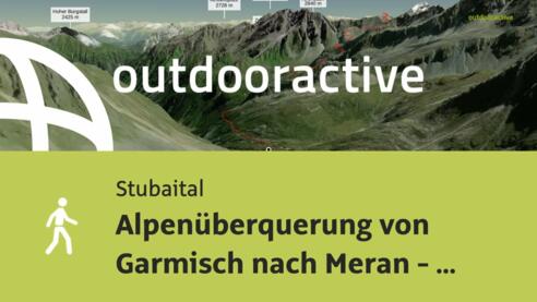 Alpenüberquerung von Garmisch nach Meran - Tag 4