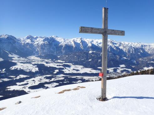 Einberg mit Tennengebirgs-Panorama