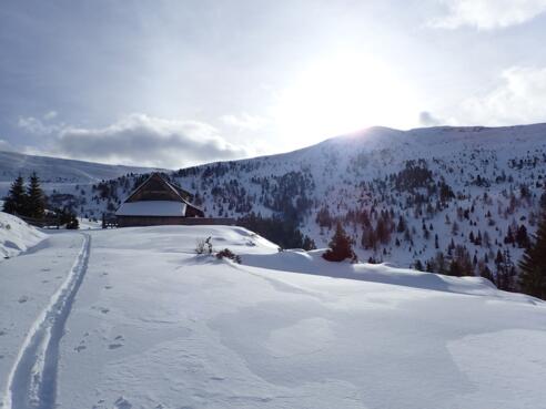 Grössingalm mit Gaipahöhe
