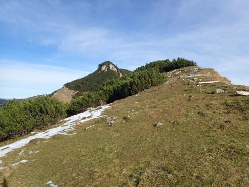Schmittenstein, rechts davor der Schlenkstein